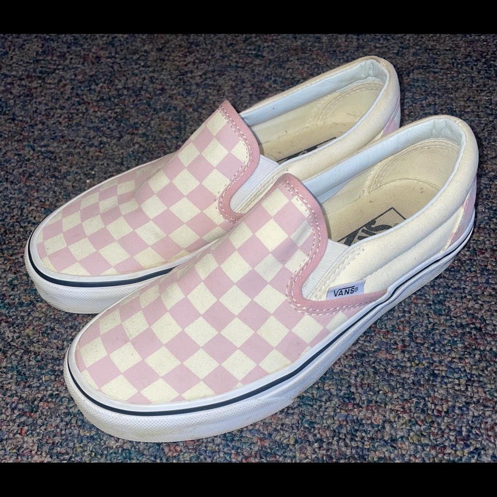 Checkered Slip-on Vans
